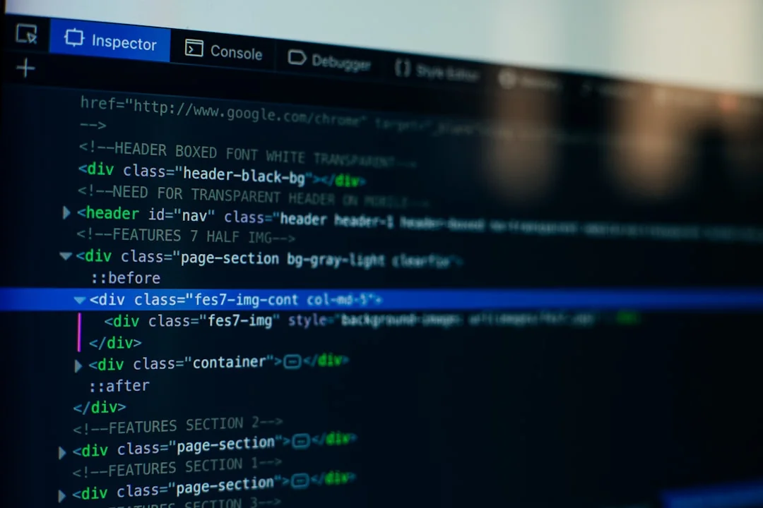 A modern computer screen displaying web design work, showcasing creative visuals in a workspace.